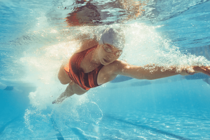 Fit und gesund durch Sport: Schwimmen